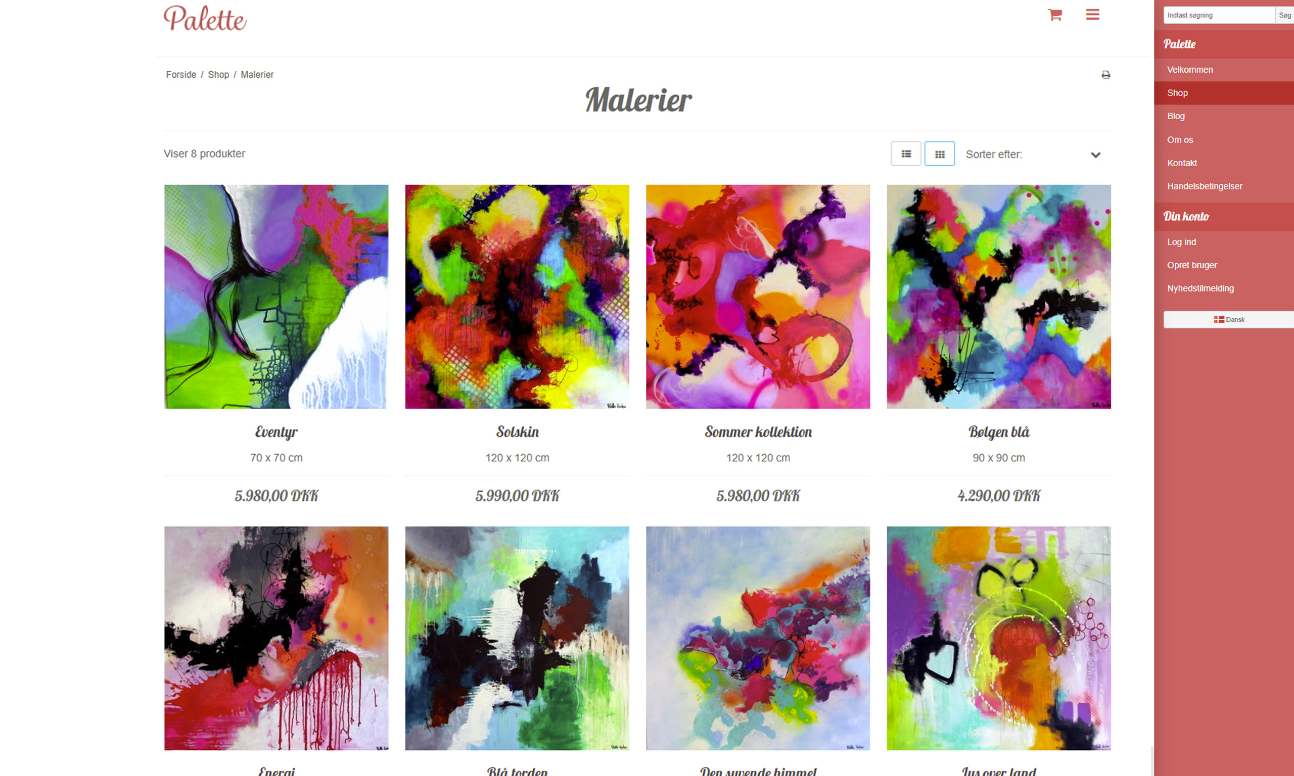 Customer profile user interface